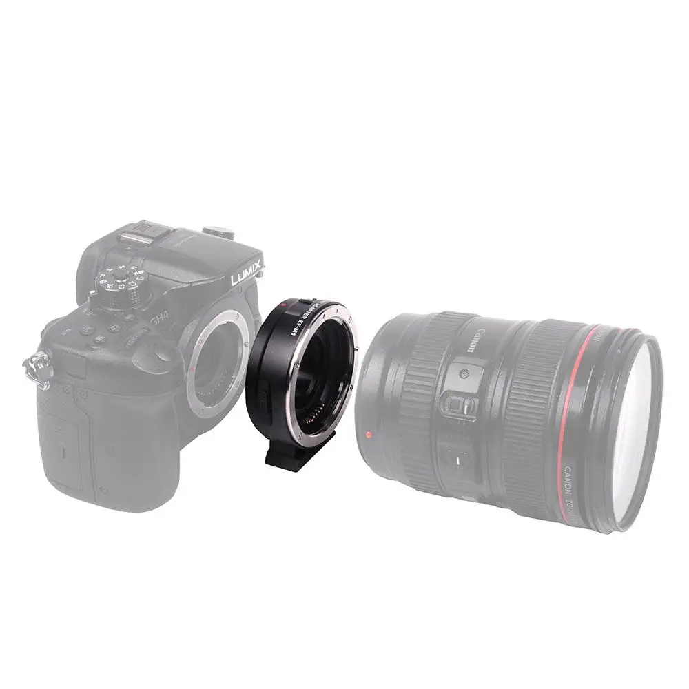 Viltrox EF-M1 Авто фокус Exif адаптер объектива для Canon EOS EF EF-S объектив для M4/3 камеры GH5GK GH85GK GF7GK GX7 E-M5 II E-M10 III