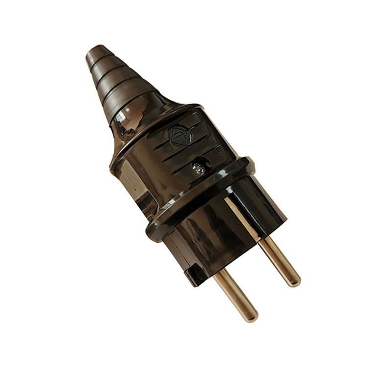 2 шт. штепсельная вилка европейского стандарта переменного тока с разъемом для