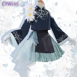 Предпродажа Черный Дворецкий Ciel Phantomhive Темный ночной Косплей Костюм китайский стиль платье женские костюмы