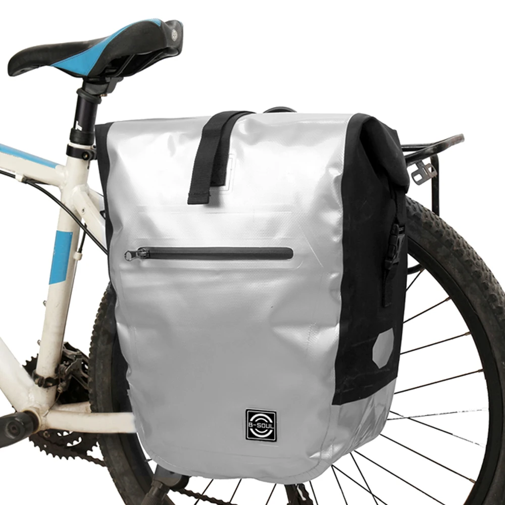 20L роликовая велосипедная сумка для велосипеда Pannier задняя Сумка