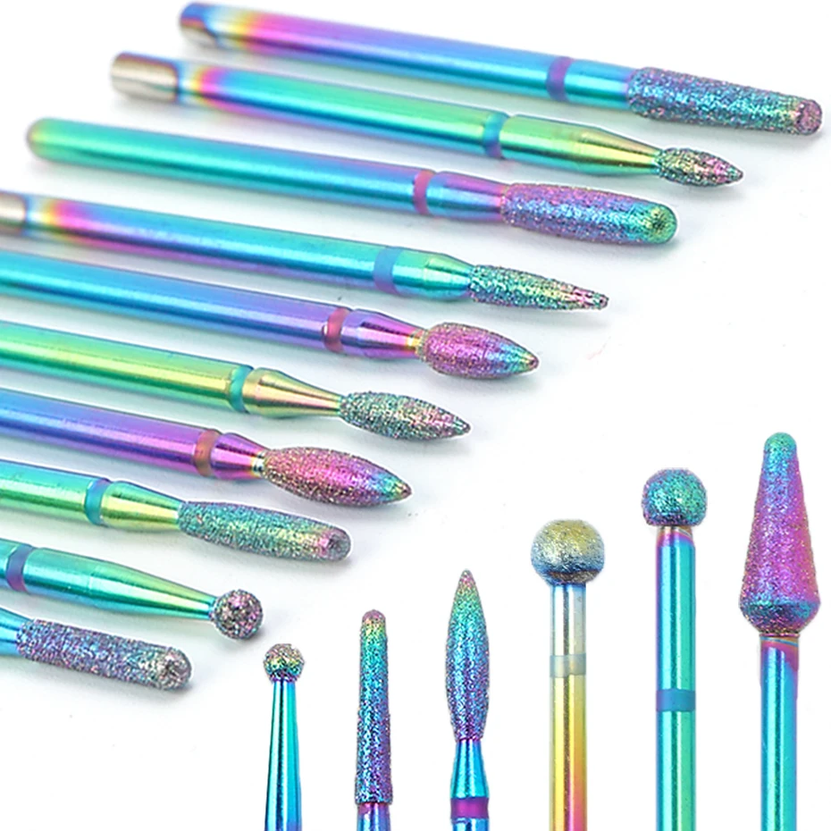 

1pc Chameleon Nail Drill Bits Ceramic Milling Cutter For Manicure Electric Machine Rotary Burr Nail Polish Remover Tools SA1514