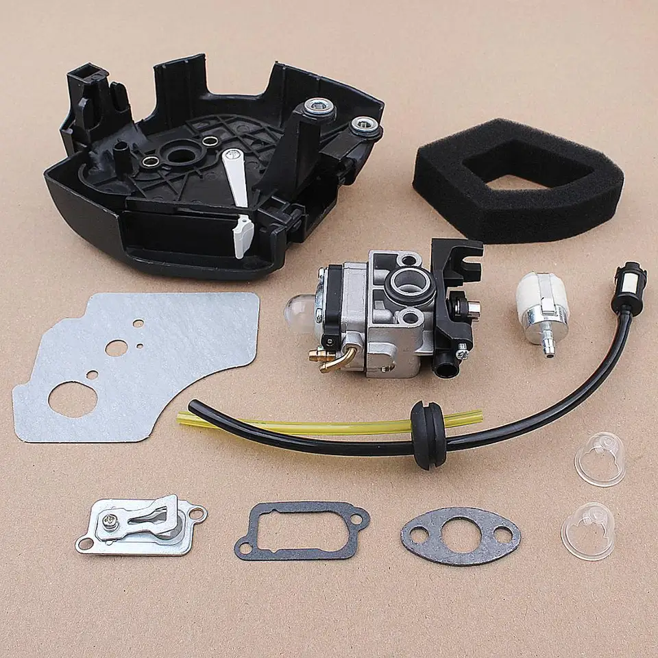 Filtro Aria E Coperchio Per Motore Honda GX35 GX35NT 1.3HP 35CC - Ricambio Compatibile Per Decespugliatori E Tagliaerba - Foto 2