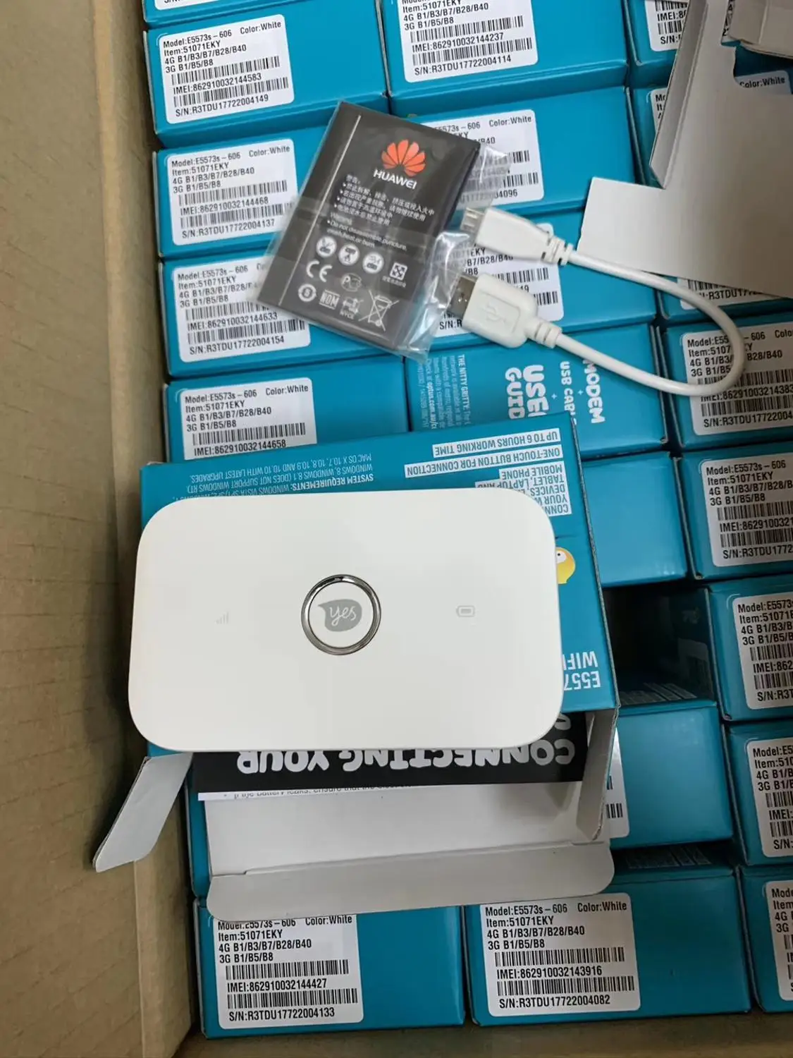 10pcs unlocked huawei e5573 4g wifi modem E5573s 606 CAT4 4G LTE WiFi