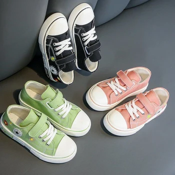 

2020 autumn New Kids Shoes For Boys Trainers Fashion Kids Casual shoes Parent-Child 3D Flower pattern flats shoes