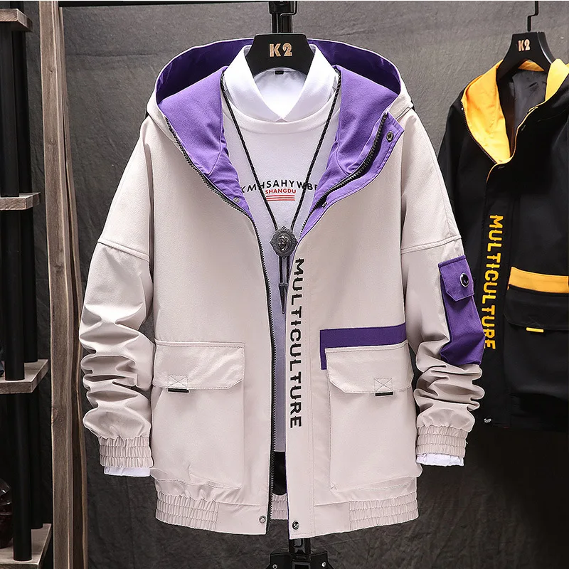 

Men Workwear Coat Spring And Autumn 2019 New Style Trend Versatile Jacket Men's Casual Handsome INS Popular Brand Clothes