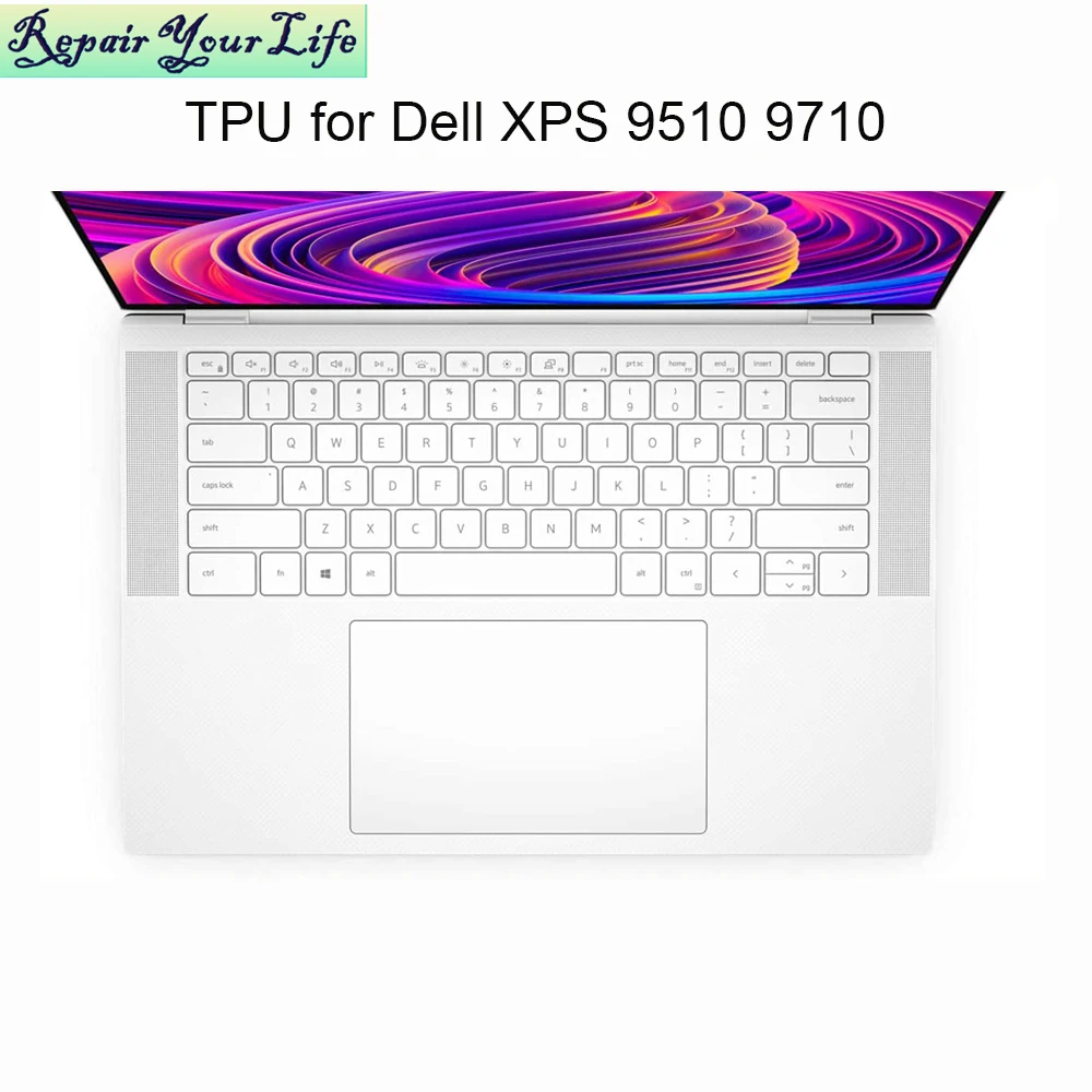Copertura Antipolvere Per Tastiera Del Computer Portatile Per Dell Xps 17 9710 15 9510 2021 Tpu Trasparente Tastiere Per Pc Per Computer Coperture Per