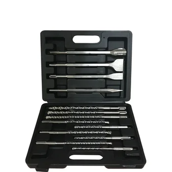 

13-piece electric hammer drill set SDS PLUS impact chisel Power tool accessories