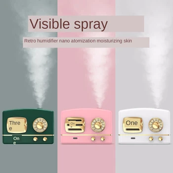 

Mini usb air conditioning room heavy fog spray bedroom home mute office desktop air humidifier