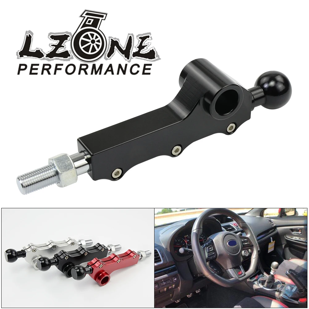 

LZONE - Double Adjustable Short Throw Shifter For 2008-2014 Subaru WRX Legacy Outback Legacy Forester Customizable Three Bolts