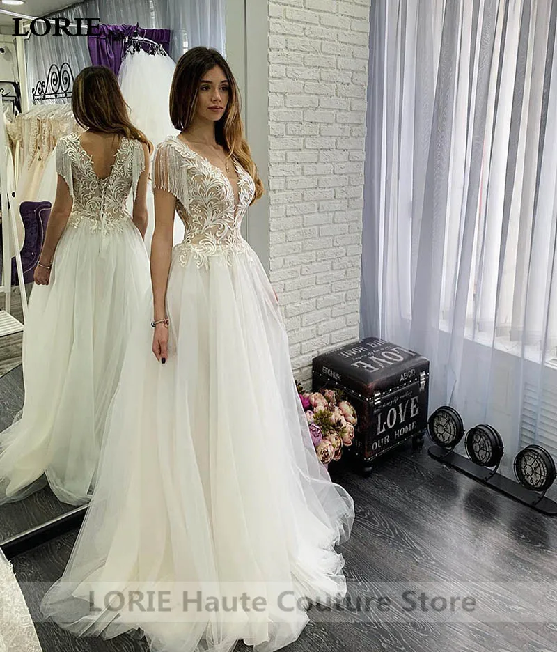 sexy corset wedding dress