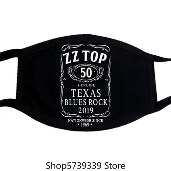 

Zz Top Mask Zz Top 50 Years 2019 Zz Top Mask Blues Rock Mask Size S 6Xl Washable Reusable Mask with