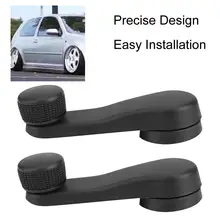 2 шт Автомобильная Ручка регулятора окна 1H0837581 для VW Golf MK3 MK4 Vento Bora Polo 1997-2010 Winder Crank Riser Kit автозапчасти