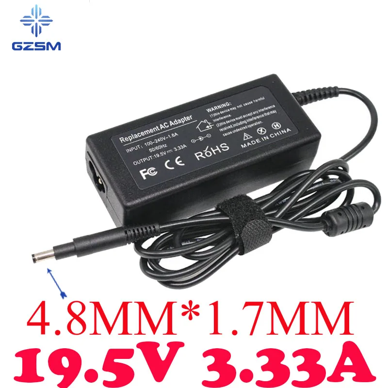

19.5V 3.33A Laptop power Supply For HP ENVY 4 6 Series Adapter Pavilion Sleekbook 14-b000 Laptop Charger PPP009D Laptop AC