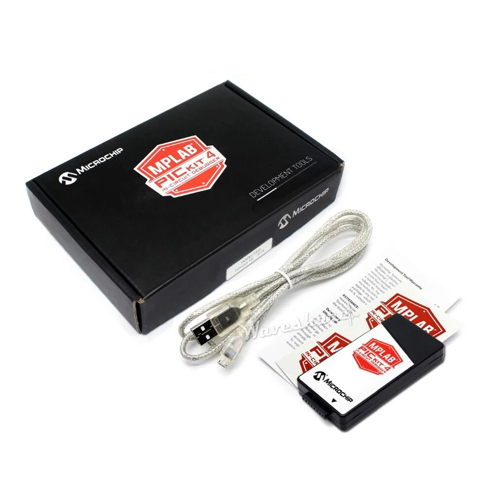 AiSpark MPLAB PICkit 4 отладка и Программирование микроконтроллеров flash PIC и dsPIC версии 4,15
