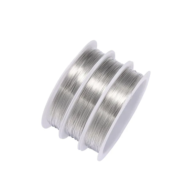 Alambre de Aleación de Cobre dorado resistente, 1 rollo, diámetro 0,2, 0,3, 0,4, 0,5, 0,6, 0,7, 1mm, hilo de Metal para joyería de cuentas DIY Alambre de Aleación de Cobre dorado resistente, 1 rollo, diámetro 0,2, 0,3, 0,4, 0,5, 0,6, 0,7, 1mm, hilo de Metal para joyería de cuentas DIY