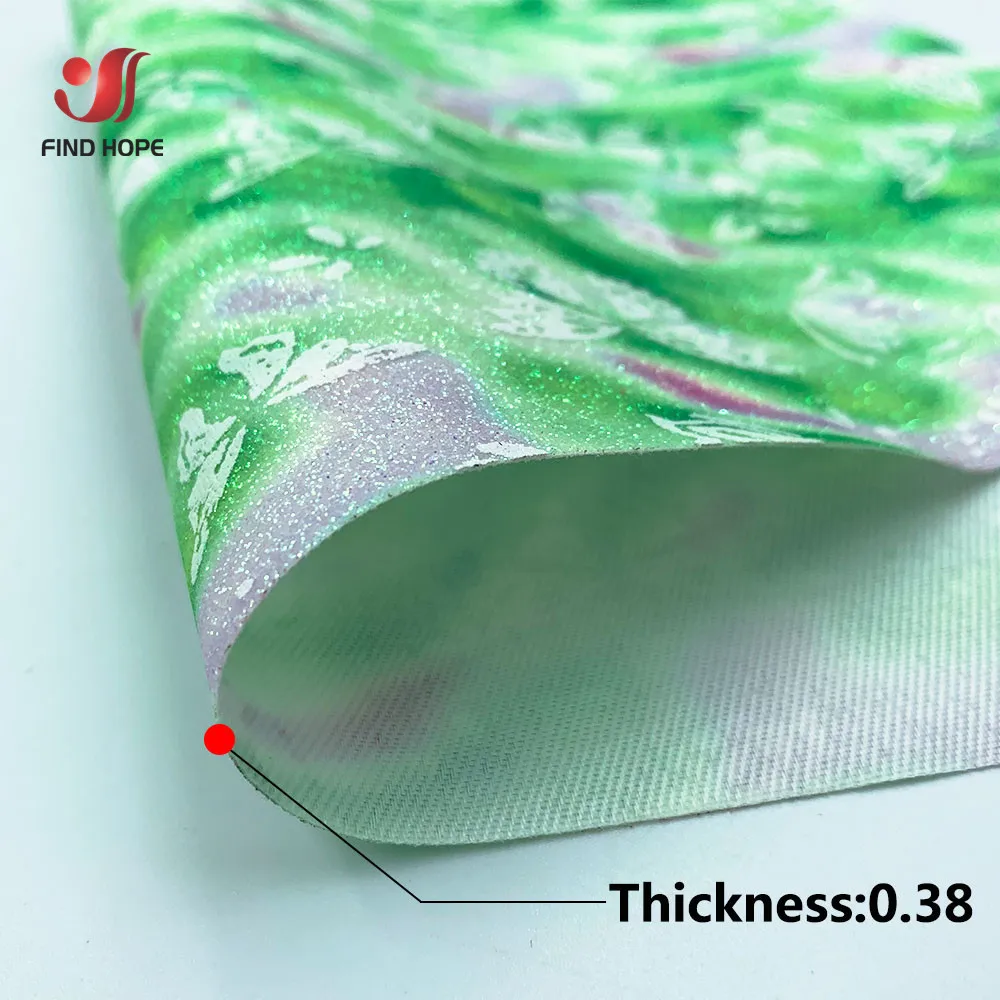 PU Leather Sewing Fabric Vinyl Butterfly Colorful Fine Glitter Shiny DIY Brooch Hair Bow Earring Handmade Material Sheet /roll