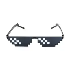 MuseLife 2019 очки 8 бит мозаичные солнечные очки Для мужчин Для женщин бренд Thug Life очки для вечеринки мозаика Винтаж очки UV400