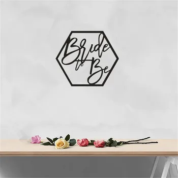 

Romantic Bride to Be Wedding Engagement Party Sign Unique Wooden Acrylic Bride Shower Party Decoration Wedding Gifts Supplies