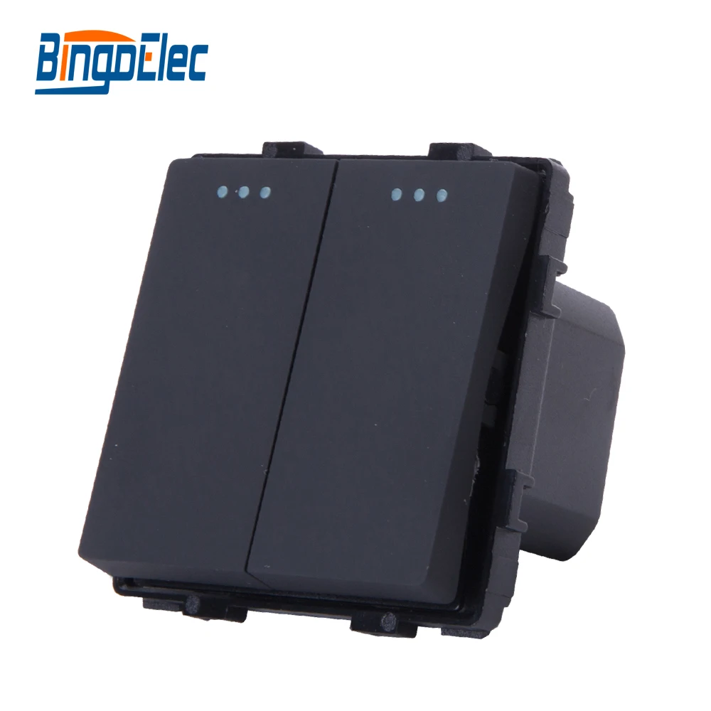 2G1W Push Switch Black 侧面