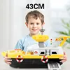 Big Size Music Simulation Track Inertia Children's Toy Boat Storage Passenger Plane Police Fire Rescue Baby Boy Toy Car ► Photo 2/6