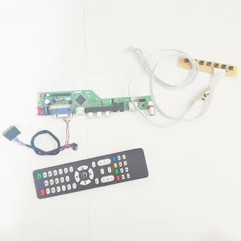 

For LP156WH4-TLA1 15.6" laptop LCD screen 1366*768 40-pin LVDS WLED HDMI/VGA/AV/Audio/RF/USB TV53 controller driver board kit