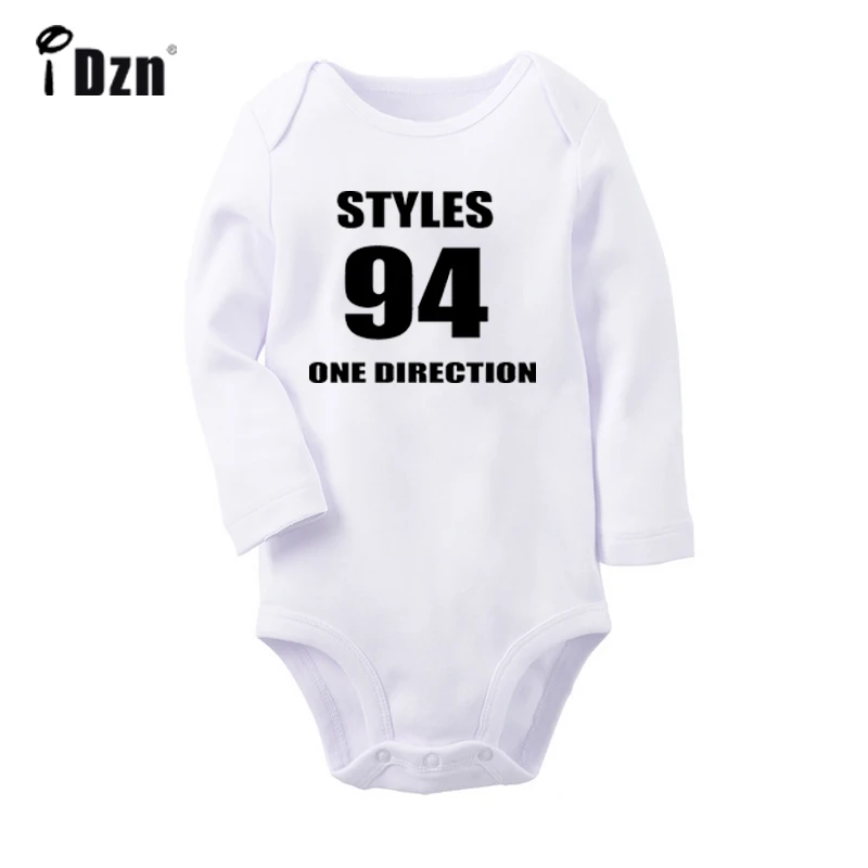 Рок ленточный микрофон гитара полка барабан 93 horay one direction signs новорожденный Детский комбинезон для малышей комбинезон с длинными рукавами - Цвет: JcBaby160WC