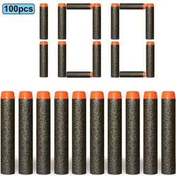 100-Pack Foam Dart Refill with Round Head (100 PCS Black)