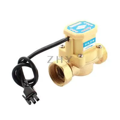 

DC 5-18V 120W 3/4PT Thread Water Flow Sensor Switch 0.6Mpa 0.75-5L/min