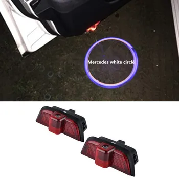 

For Mercedes Benz accessories Projector Logo Light For Mercedes Benz W204 C Class C200 C300 C280 C260 AMG LED Car Door Light