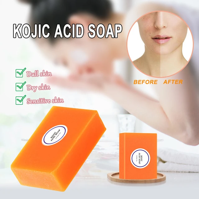 100% Pure Natural Bleaching Kojie San Glutathione Whitening Handmade Face  Acne Soap - China Soap and Bath Soap price