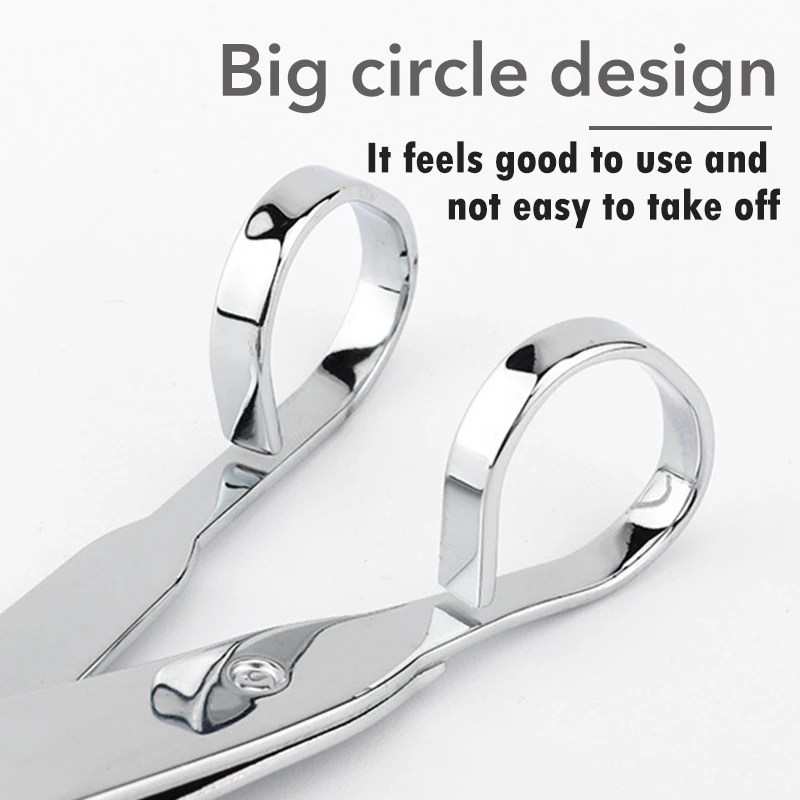 Carbon Steel Nail Clipper Cutter 1pcs 2 Size Professional Long handle Manicure Trimmer Toe Nail Clippers Knife Care Tools