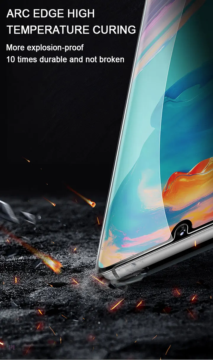 4K полное покрытие закаленное стекло для huawei P30 P20 Pro lite защита экрана на Nova 3E Защитное стекло для mate 10 lite стекло