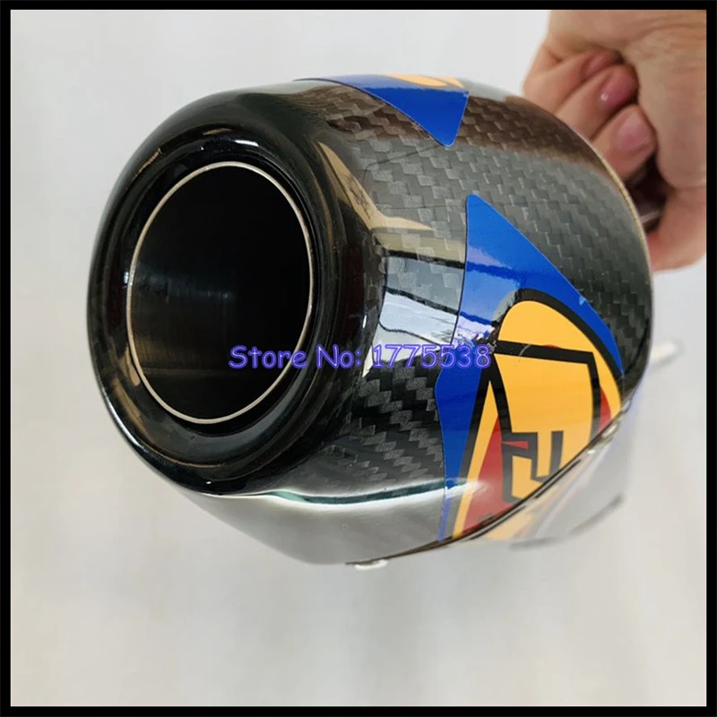 For KTM 250 350 450 500 EXC-F 2020-2023 Motorcycle Exhaust Can Escape Moto Muffler Slip on for KTM250 350 450 500 EXC-F2011-2023 - Image 5