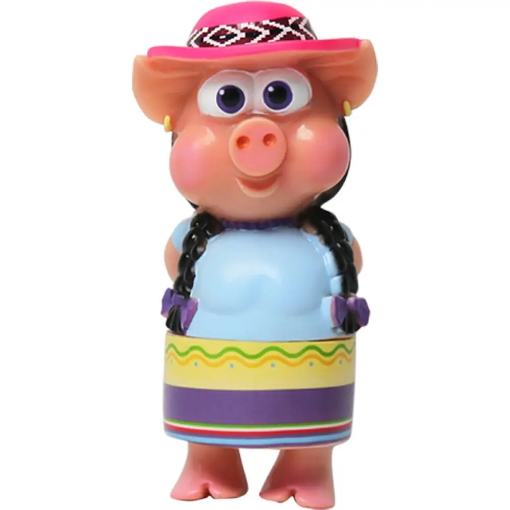La Granja De Zenon Stuffed Kawaii cute animal crossing Plush Interactive Toys of Soft PVC-Chancha among us children's toys