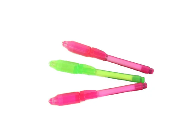 3 random pen Рисование с ночным светильник в темноте веселые детские игрушки написание волшебная доска для рисования Набор Обучающие русский язык фосфоресцирующие дети - Цвет: 3 random pen