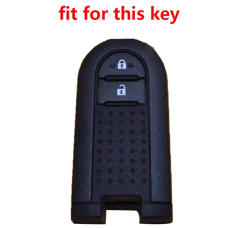 Car Key Case Cover for Toyota Rush/Daihatsu Tanto LA600S Moovecanvas LA800S Remote Control Silica Gel Key Cover Cap key case cover key case remote control case cover