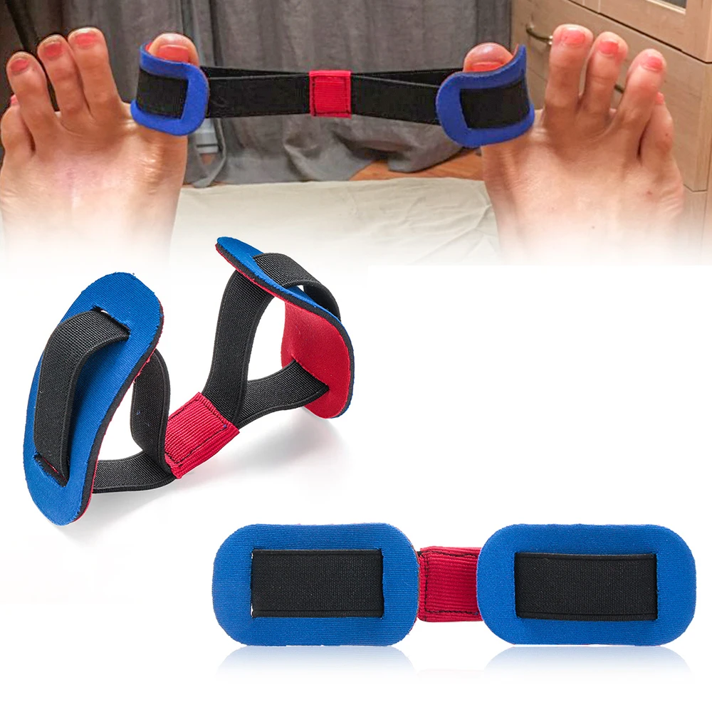 1PC Hallux Valgus Belt Elastic Toe Separator Big Toe Bunion Hallux Valgus Recovery Training Brace Splint Elasticity Corrector