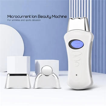 

Microcurrent Ion Lady Beauty Massager Wrinkle Spot Blackhead Remover Facial Rejuvenation Lifting Firming Deep Cleaner