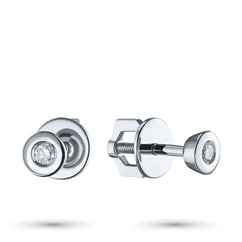 

Pusety silver diamond e0601ps12151100
