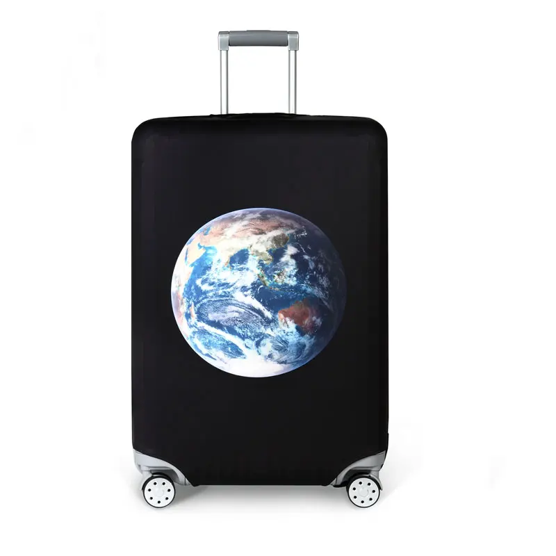 34 JATRAVEL Moon уплотненная тележка для багажа Защитная крышка животный узор 18-32 дюймов дорожная сумка Эластичный Чемодан Чехол Чехлы - Цвет: 34