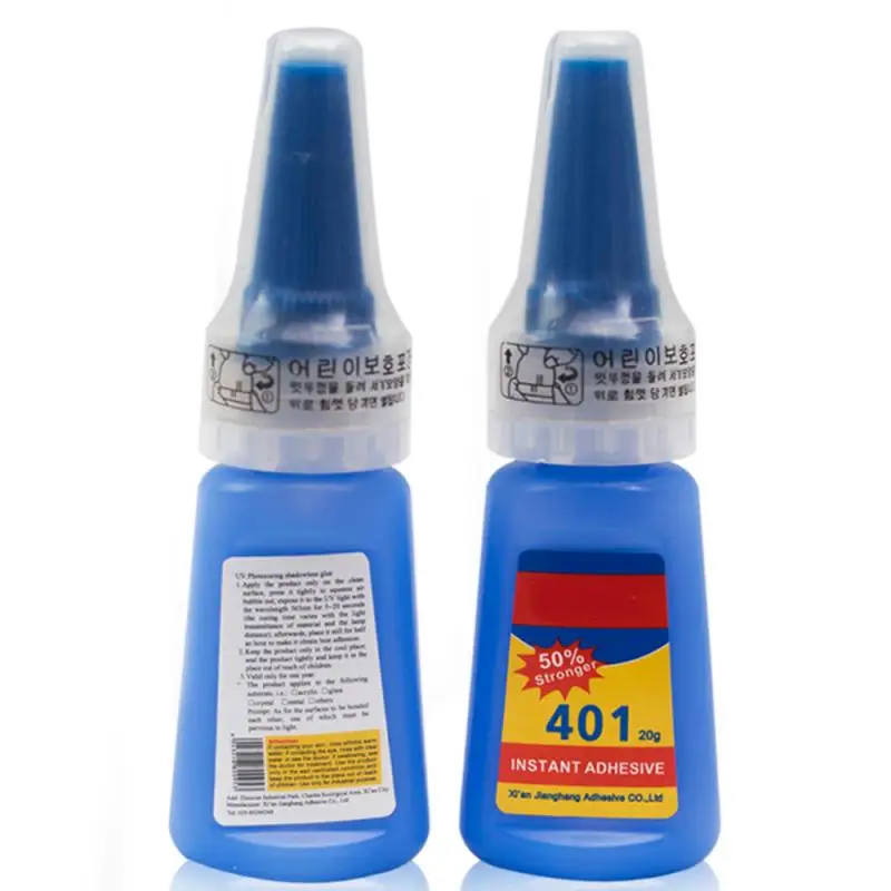 401 Instant PVC Fast Super strong Colorless Glue Super fix Adhesive 30ML Bottle Stronger Super Glue Multi-Purpose Glue gel