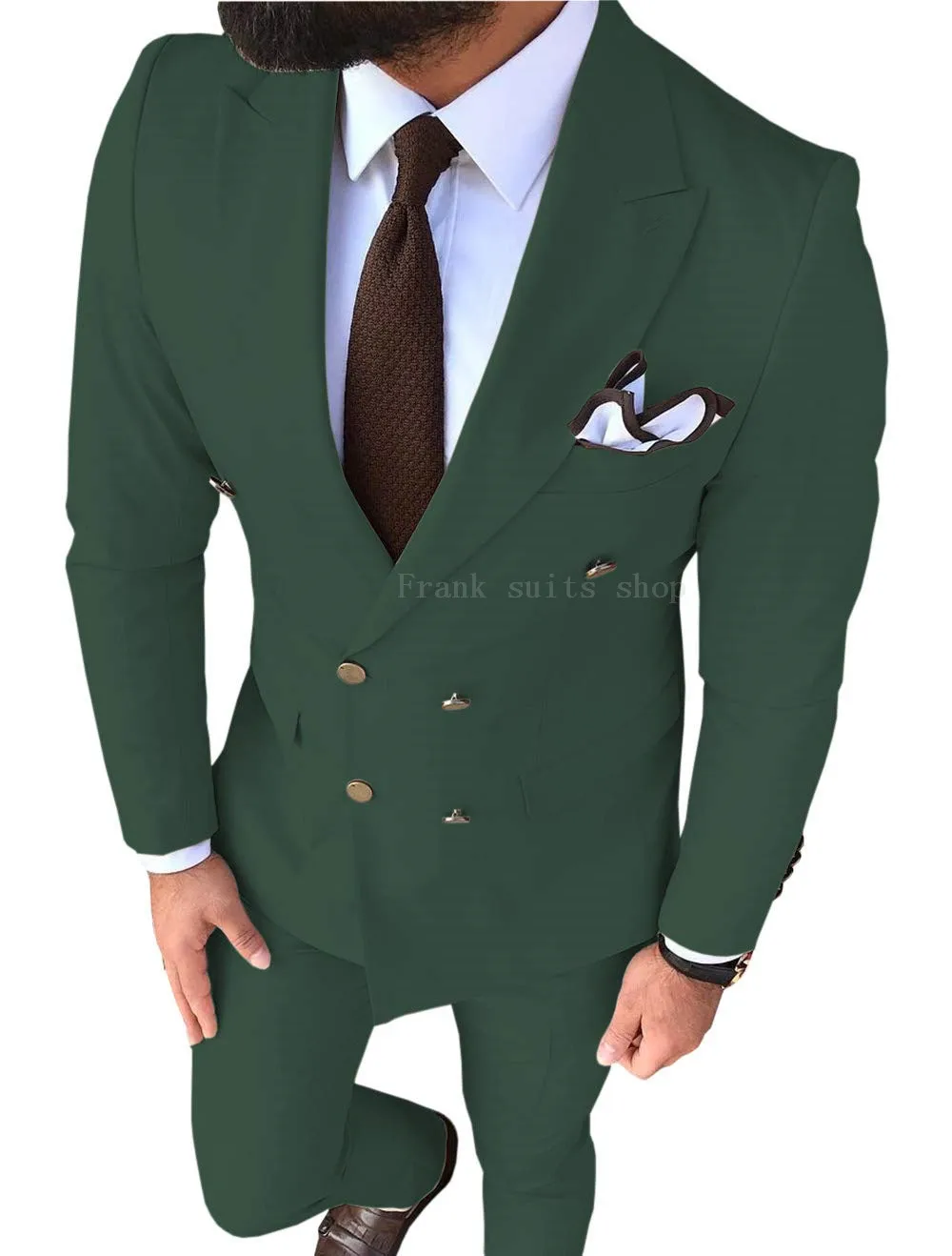 TPSAADE двубортные костюмы модные мужские костюмы высокое качество Custome Homme Terno Slim Fit Masculino красивый(куртка+ брюки