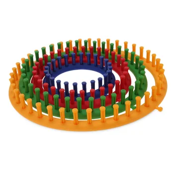 

Circular Sweater Weaving Machine Knitting Tool Multicolor Weaving Machine Sewing Needle DIY Knitting For Baby Socks Knitting Hat