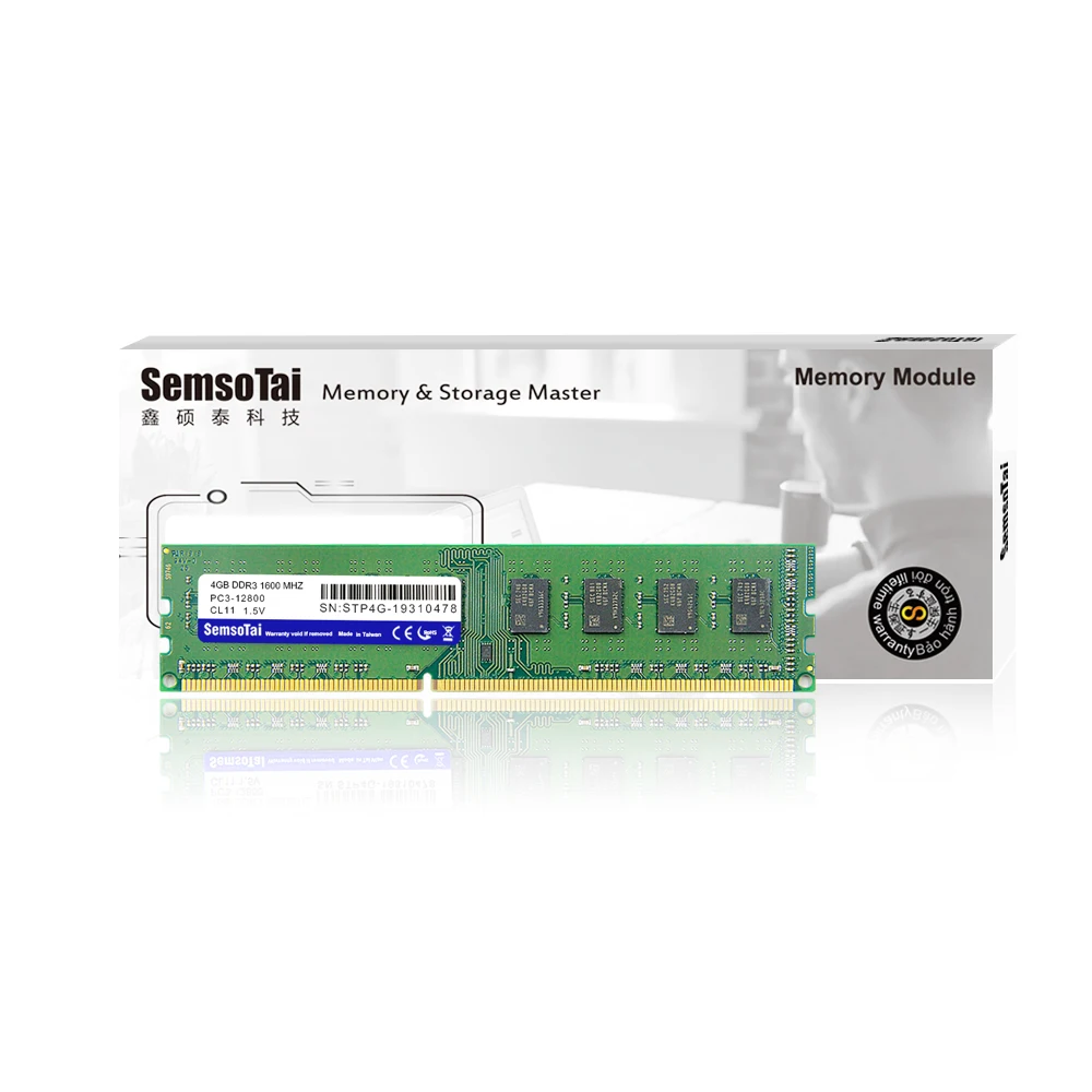 DDR3 4 ГБ 8 ГБ 1600 МГц ОЗУ ddr3 чип памяти 4 ГБ 8 ГБ для настольных PC3-12800