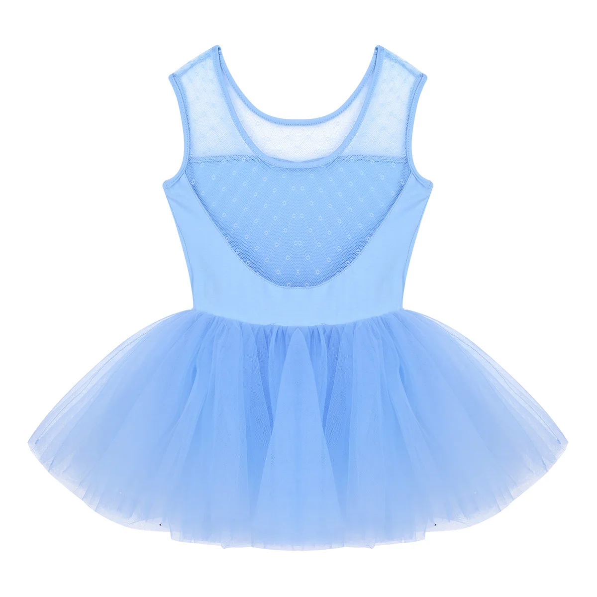 Ballet Dress Kids Cotton Ballet Tutu Dress Leotard Girl Mesh Splice U-shaped Back Gymnastics Dancewear Ballerina Party Costumes,ballet leotard,ballet dress,girls dance costumes,tutu skirt