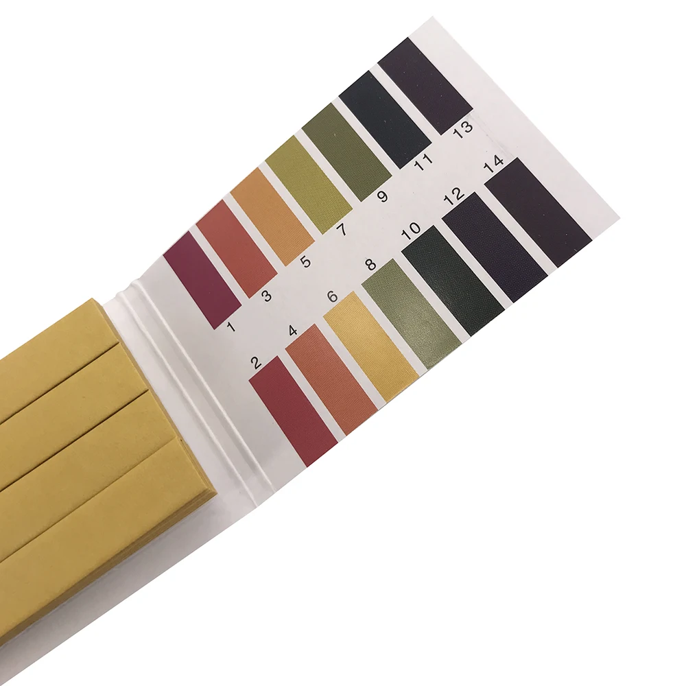 PH тестовая бумага ph обширная 1 14phph бумажная кислота и щелочь широкая полоса