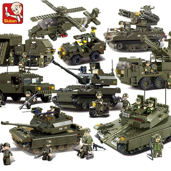 

Compatible Military headquarters a transport ww2 Tank Armored vehicle building blocks boys child toys world war 1 2 sets
