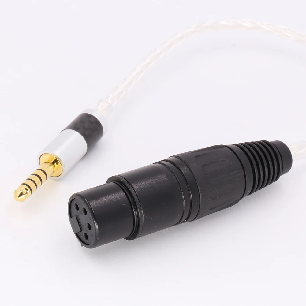 Audiocrast 8 Cores 7N OCC Silver Plated copper silver Earphone Upgraded Cable Wire for K240 K242 K271 K272 K702 Q701 Headphones