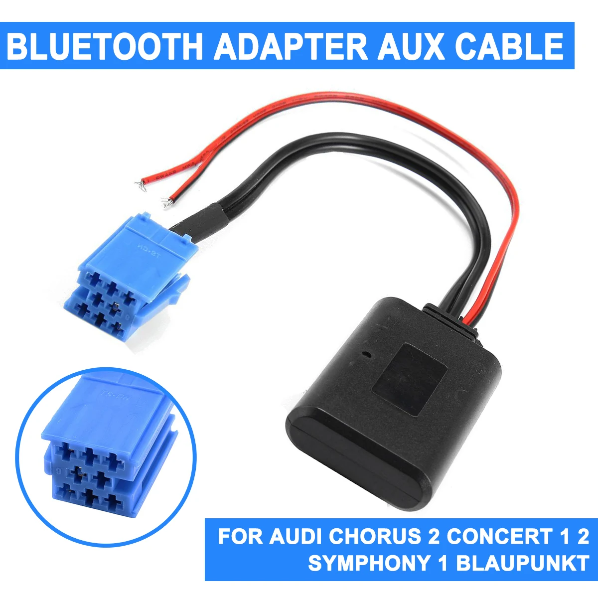 Для AUDI Chorus 2 Concert 1 2 Symphony 1 для Blaupunkt радио bluetooth AUX адаптер кабель CD приемники aux кабель Для AUDI Chorus 2 Concert 1 2 Symphony 1 для Blaupunkt радио bluetooth AUX адаптер кабель CD приемники aux кабель
