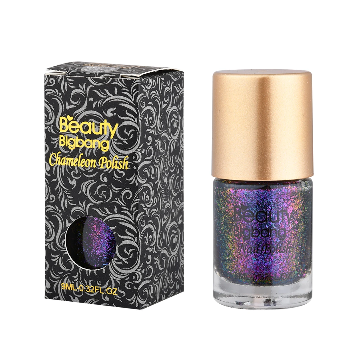 BeautyBigBang 9 мл Лак для ногтей Хамелеон Galaxy блеск закат светящиеся голографические блестки голографический лак для ногтей лак Nagellak